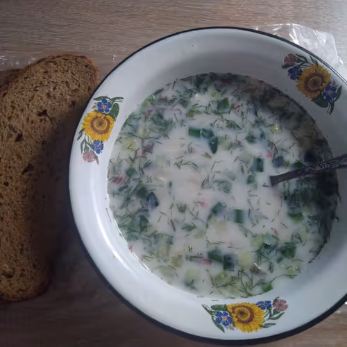 Okroshka on Ayran