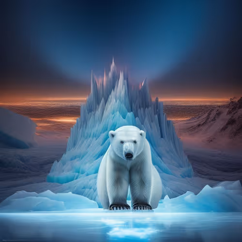 Frozen ; Polar Bear