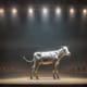 cow on stage
