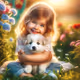 Dog and the girl