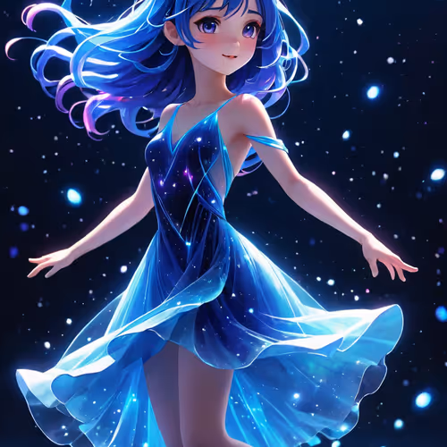 Celestial Dance: Embrace of the Stars
