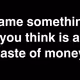 nothing