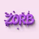 purple zorb