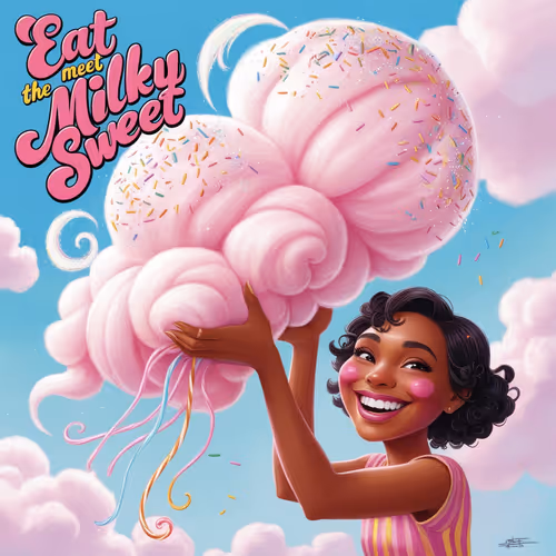 Eat the meet milky sweet