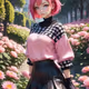 pink schoolgirl