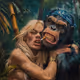 Ape got that dawg in him