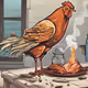 Smoking Chicken Fish