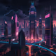 Cyberpunk city