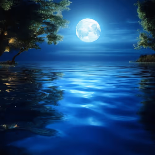 Night river