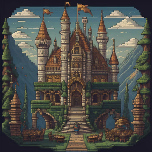 AI Generated Series #3 - Pixel Art Edition