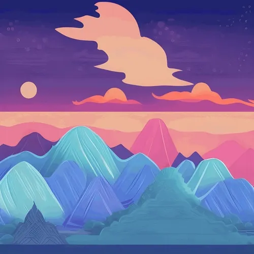 Siam Literature Style Scenery