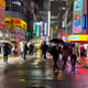night at akihabara