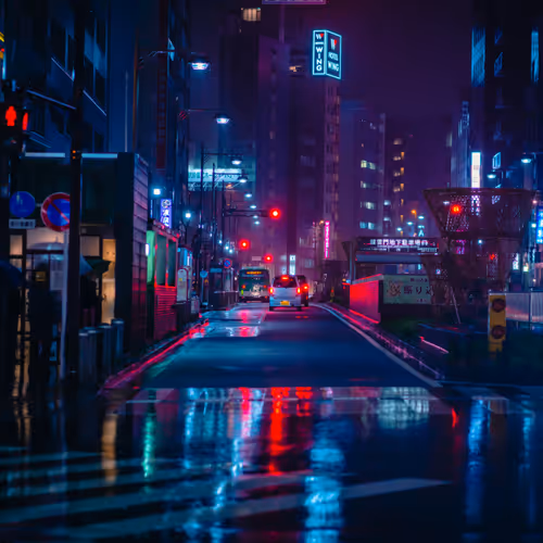 Tokyo by night
