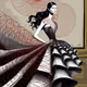 Woman fashion pattern