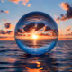 Ocean Sunset Glow