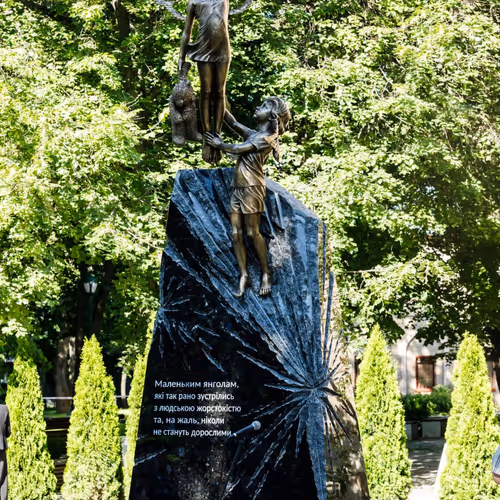 Monument to children - little angels!