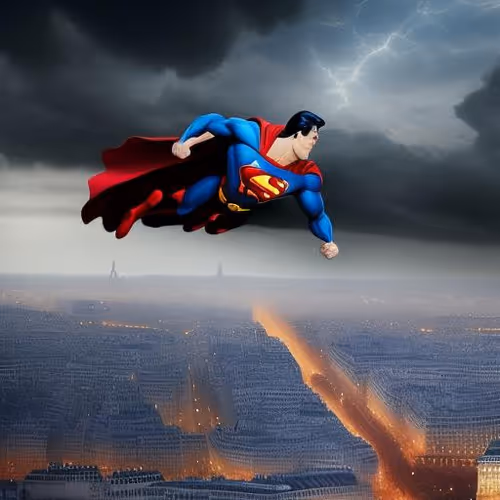 Superman in Paris