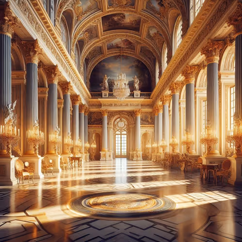 Light and shadow in palace #3
