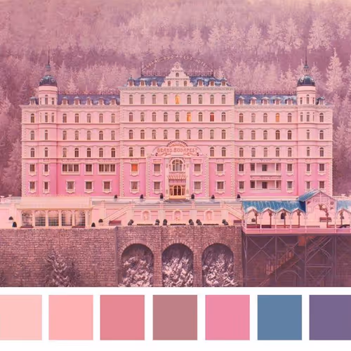 Wes Anderson pallet