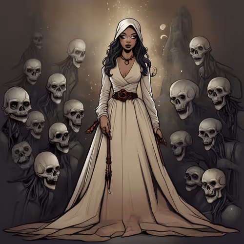 creepy illustration