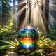 rainbow in the bead