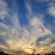swirling sunset