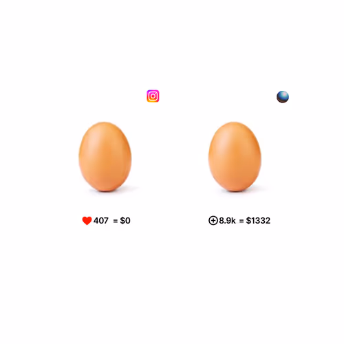Zora Egg vs Insta Egg