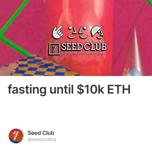 fasting until $10k ETH