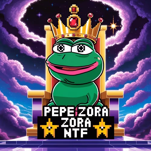 MEM PEPE AND ZORA GENESIS FAN NFT MINI