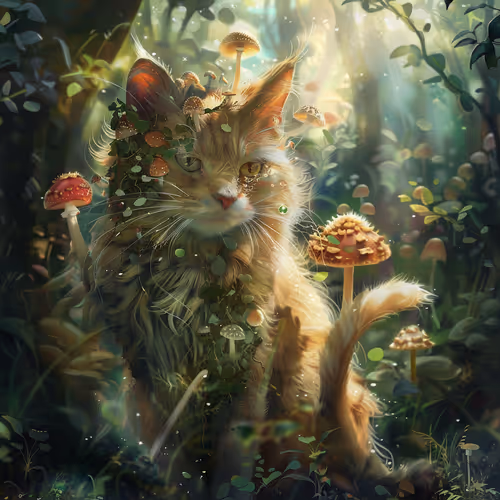 Mushroom Cat