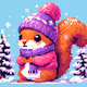 Winter Squirell