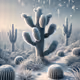 Desert Flora in a Frigid Climate: A Surrealist Interpretation