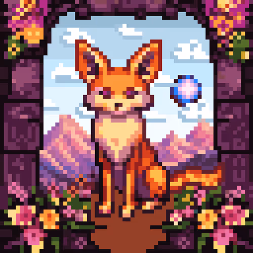 Fennec in the Zoonlight