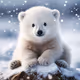 귀여운 북극곰