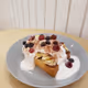 Nutella Banana Toast with Whipped Cream
