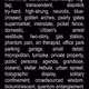 machinery, catharsis, technology, rag-tag, transcendent, slapstick