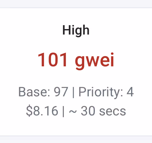 101 gwei