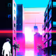 Traveling, synthwave