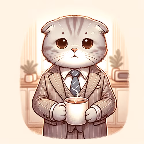 Cat with Suits