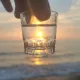 The sun in a soju glass