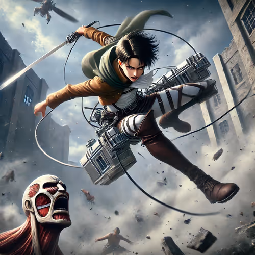 Levi's Wrath: Whirlwind of Blades
