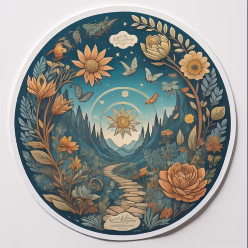 AI Generated Series #42 - Stickers